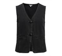 OBJECT Gilet noir denim, Taille XL