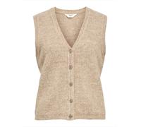 OBJECT Gilet 'OBJDIANA' brun foncé, Taille L