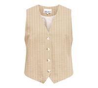 OBJECT Gilet 'OBJRini' beige / noir, Taille 40