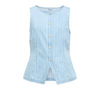 OBJECT Gilet 'OBJSANNI' bleu clair / blanc, Taille S
