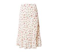 OBJECT Jupe 'Aya Breeze' crème / rose / rose / rouge, Taille 42