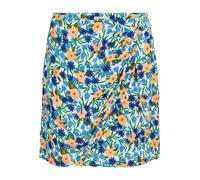 OBJECT Jupe 'HIROMI' bleu / vert / abricot / blanc, Taille 34