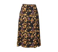 OBJECT Jupe 'LAILA LILITI' marron / curry / lilas / noir, Taille 34