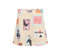 OBJECT Jupe 'OBJTracy' crème / violet / rose / noir, Taille 36