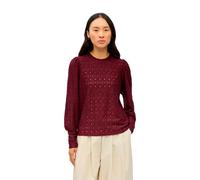 Object Laila Long Sleeve Blouse Rouge XS Femme