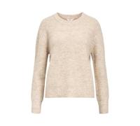 Object O-Neck Knit Objabby Ls Re Noos Pull à col Rond, Taupe, XL Femme