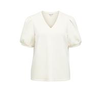 Object Objandrea S/S Roi V-Neck Top Noos, Sable Blanc, L Femme