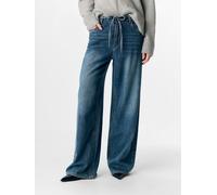 OBJECT OBJECT Blue Tie Waist Wide Leg Jeans