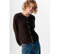 OBJECT OBJECT Brown Soft Touch Relaxed Fit Button Cardigan