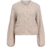 OBJECT OBJECT Cream Soft Touch Relaxed Fit Button Cardigan