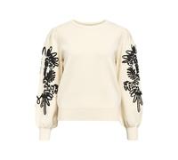 Object Objjoana L/S Knit Pullover Rep Pull-Over, Sandshell 2, L Femme