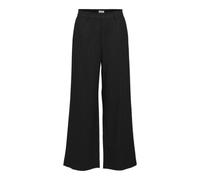Object Lisa Wide Leg Fit Pants Noir 36 Femme