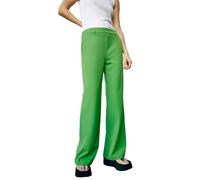 OBJECT OBJLISA Wide Pant Noos Pantalon en Tissu, Vibrant Green, 34 Femme