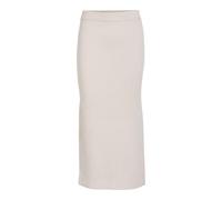 Object Objreynard Hw Knit Skirt Noos Jupe en Tricot, Gris argenté, M Femmes
