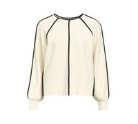 Object Objreynard Ls Lo Contrast Pullover Div Pull, Sandshell, M Femme