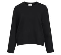 OBJECT Objreynard Manches carrées Col Rond Noos Pull en Tricot, Noir, S Femme