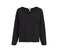Object Objreynard V-Neck Pullover Noos Pull-Over, Noir, XL Femme