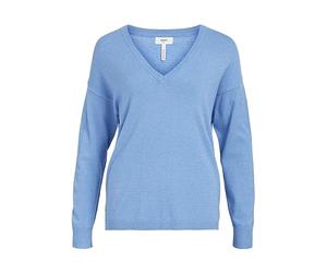 OBJECT Objthess Pull en Tricot col en V L/S Noos, Provence/détail : chiné, XS