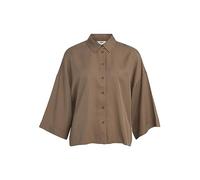 Object Objtilda Chemise Boxy Noos Blouse, fossile, 38 Femme