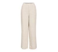 OBJECT Pantalon 'OBJSanne' beige / blanc, Taille 34