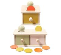 Object Permanence Toys - Early Learning Puzzle Drawer Toy, Colorful Shape Sorting Cognitive Activity Set, Preschool Educational Development Game Box | For Children 1 Year Old Toddlerbrain Skill Growth