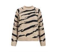 OBJECT Pull-over 'OBJDiana' marron chiné / noir, Taille XS
