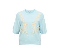 OBJECT Pull-over 'OBJLaney Rubin' crème / bleu clair, Taille XL