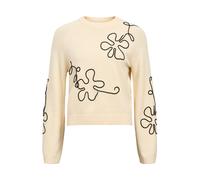 OBJECT Pull-over 'OBJLaney Rubin' sable / noir, Taille XS