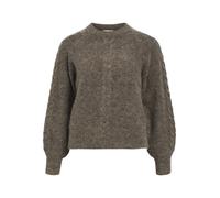 OBJECT Pull-over 'OBJNETE' marron chiné, Taille XL