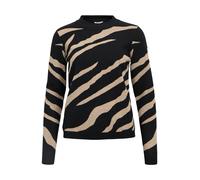 OBJECT Pull-over 'OBJRAY' beige / noir, Taille XS