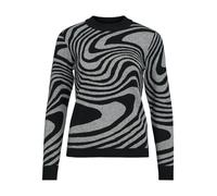 OBJECT Pull-over 'Ray' gris / noir, Taille XL