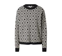 OBJECT Pull-over 'Ray' noir / blanc, Taille S
