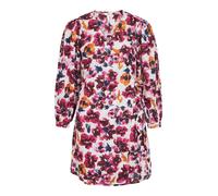 OBJECT Robe 'Annie' bleu foncé / orange / rose / fuchsia / blanc cassé, Taille 42