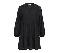 OBJECT Robe 'Broderie Anglaise' noir, Taille 40