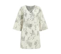 OBJECT Robe-chemise 'OBJDarmi' gris foncé / blanc cassé, Taille 34
