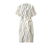 OBJECT Robe-chemise 'OBJJacira' écru / noir, Taille 42