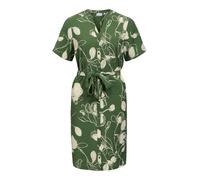 OBJECT Robe-chemise 'OBJJacira' vert foncé / blanc, Taille 34