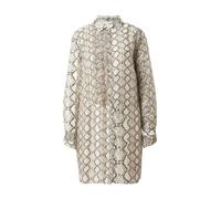 OBJECT Robe-chemise 'SIMONE' taupe / anthracite / greige, Taille 34