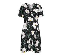 OBJECT Robe 'Hasini' jaune / vert / noir / blanc, Taille 36