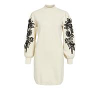 OBJECT Robe 'JOANA' beige / noir, Taille 38