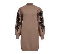 OBJECT Robe 'JOANA' marron / noir, Taille 40