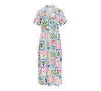 OBJECT Robe 'OBJEdie' bleu clair / vert / rose / rouge, Taille 38