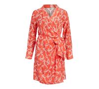 OBJECT Robe 'Rio' corail / blanc, Taille 38
