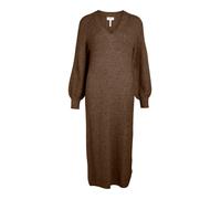 OBJECT Robes en maille 'Malena' marron chiné, Taille XS