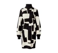 OBJECT Robes en maille 'OBJRAY' crème / noir, Taille M