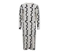 OBJECT Robes en maille 'OBJRay' noir / blanc, Taille XS