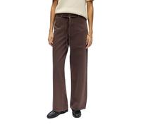 Object Rosie Wide Leg Jeans Marron S Femme