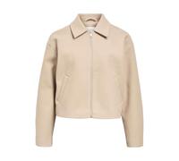 Object Short Jacket Objpolly Noos Veste Courte L/S, Taupe, Numeric_36 Femmes