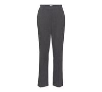 Object Straight Pant Objlisa MW Pantalon Droit Noos, Mélange de Gris Moyen, 38W / 32L Femmes