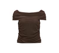 OBJECT T-shirt 'OBJDina' brun foncé, Taille L